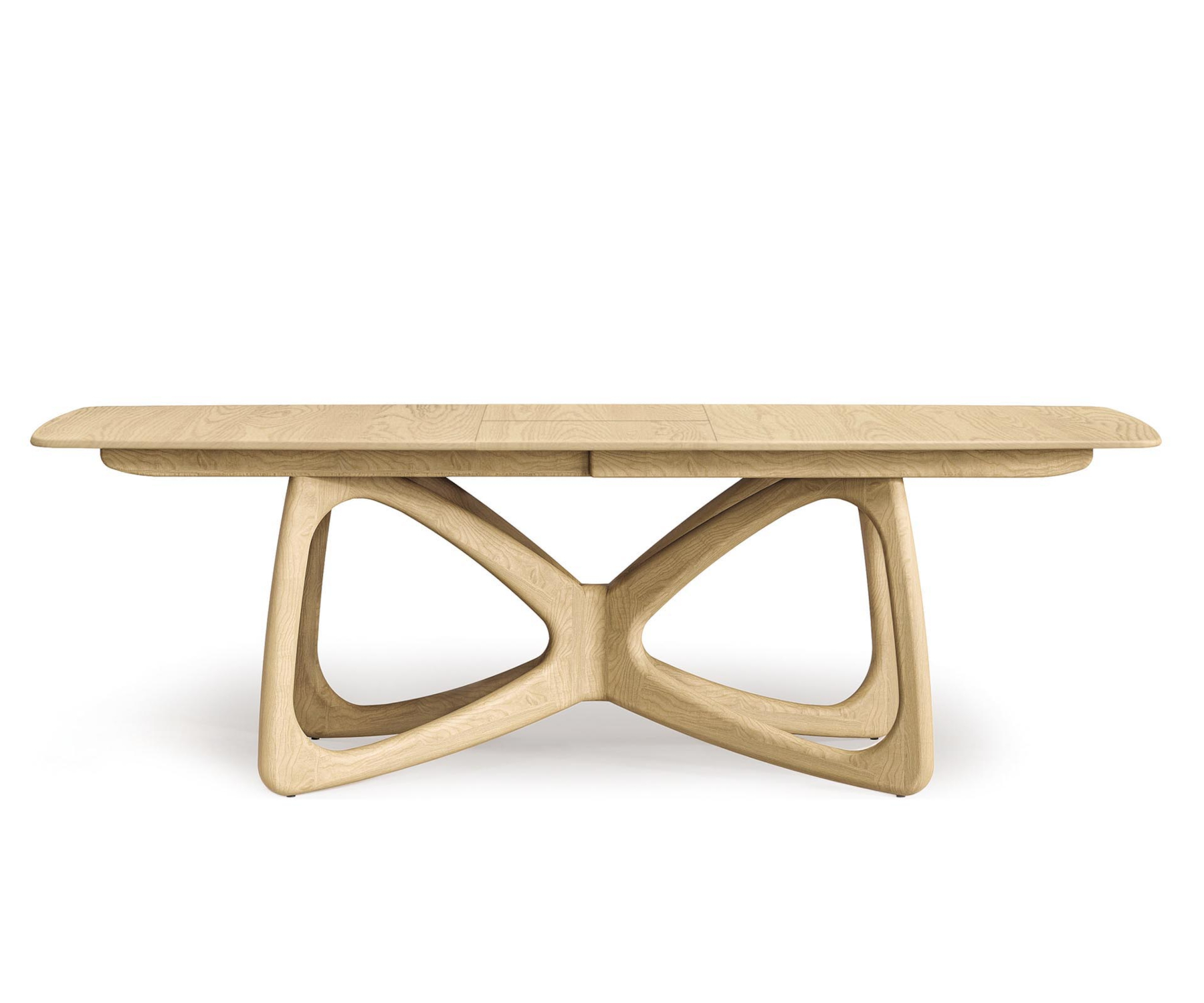 Butterfly 46" x 72" Extension Table in Oak -Open