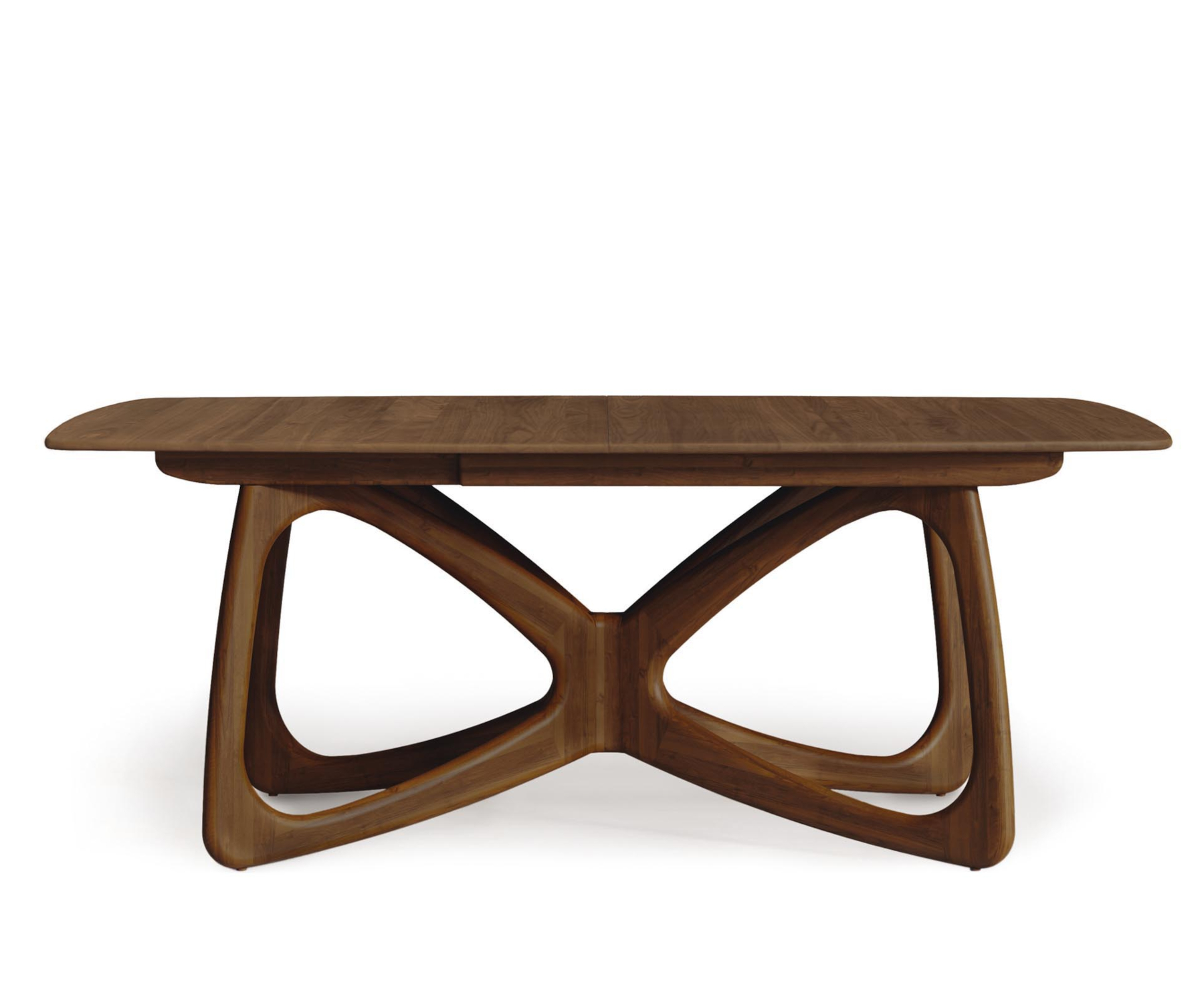 Butterfly 46" x 72" Extension Table in Walnut - Closed