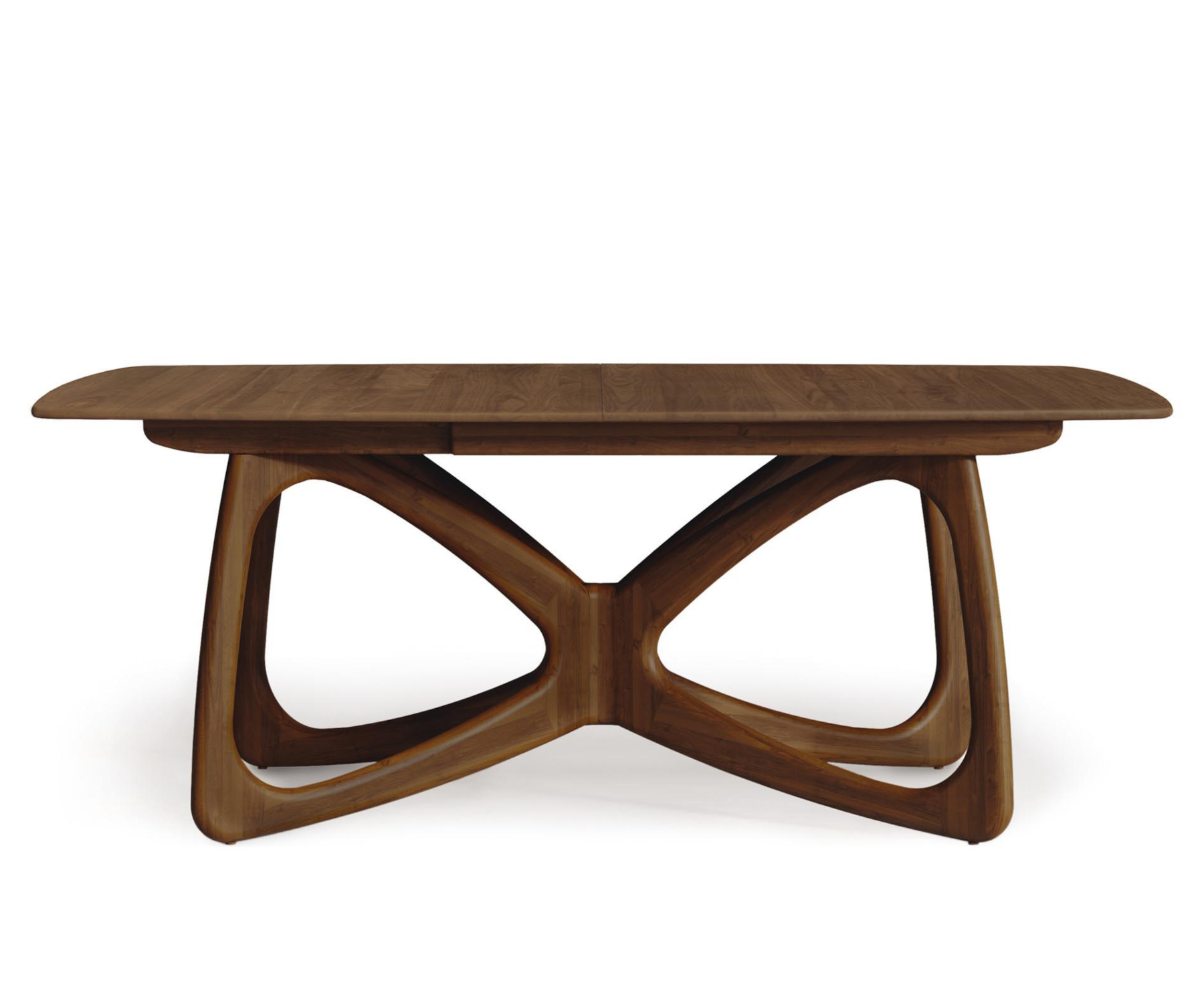 Butterfly 50" x 84" Extension Table in Walnut- Closed