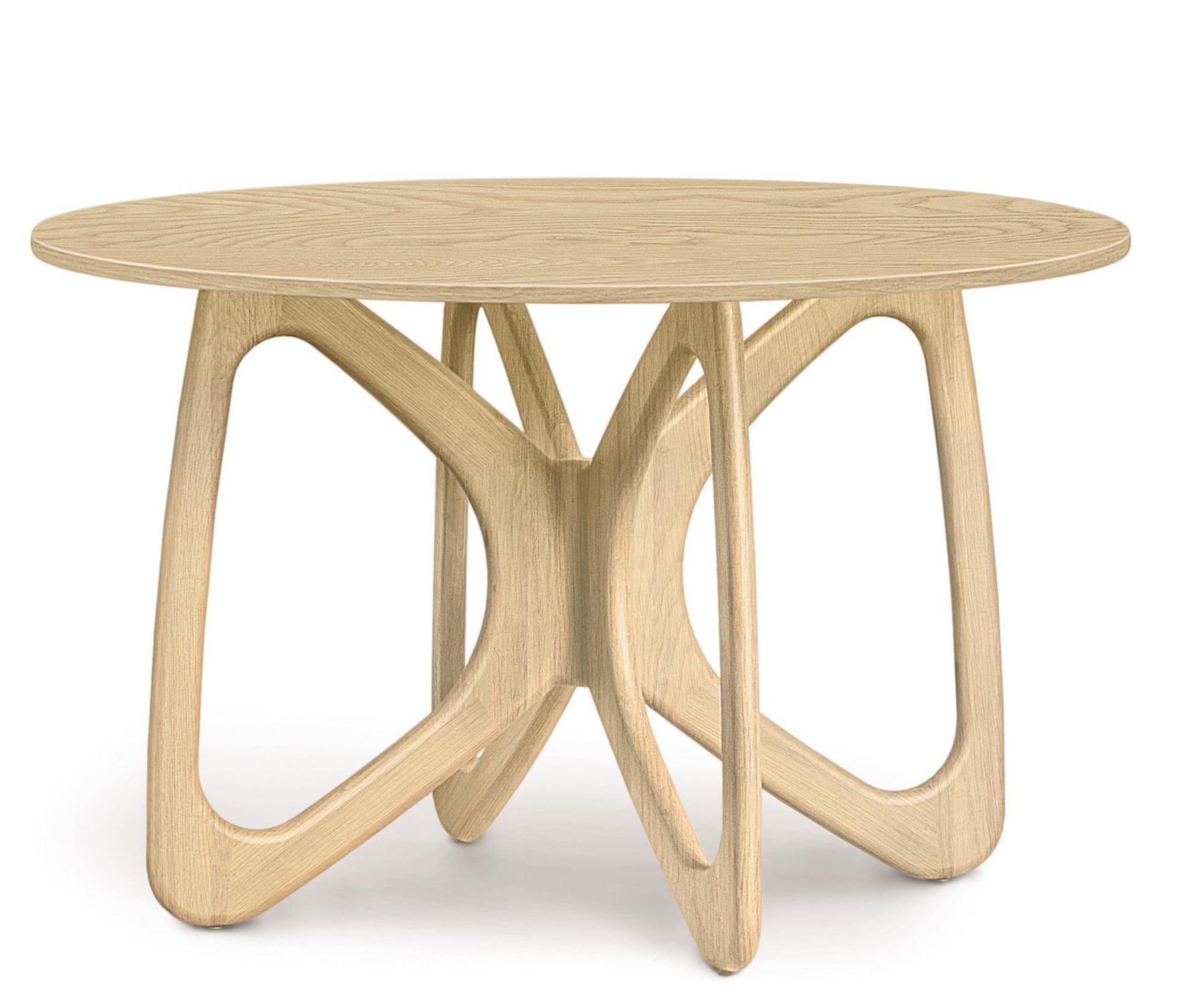 Butterfly 48" Round Table in Oak