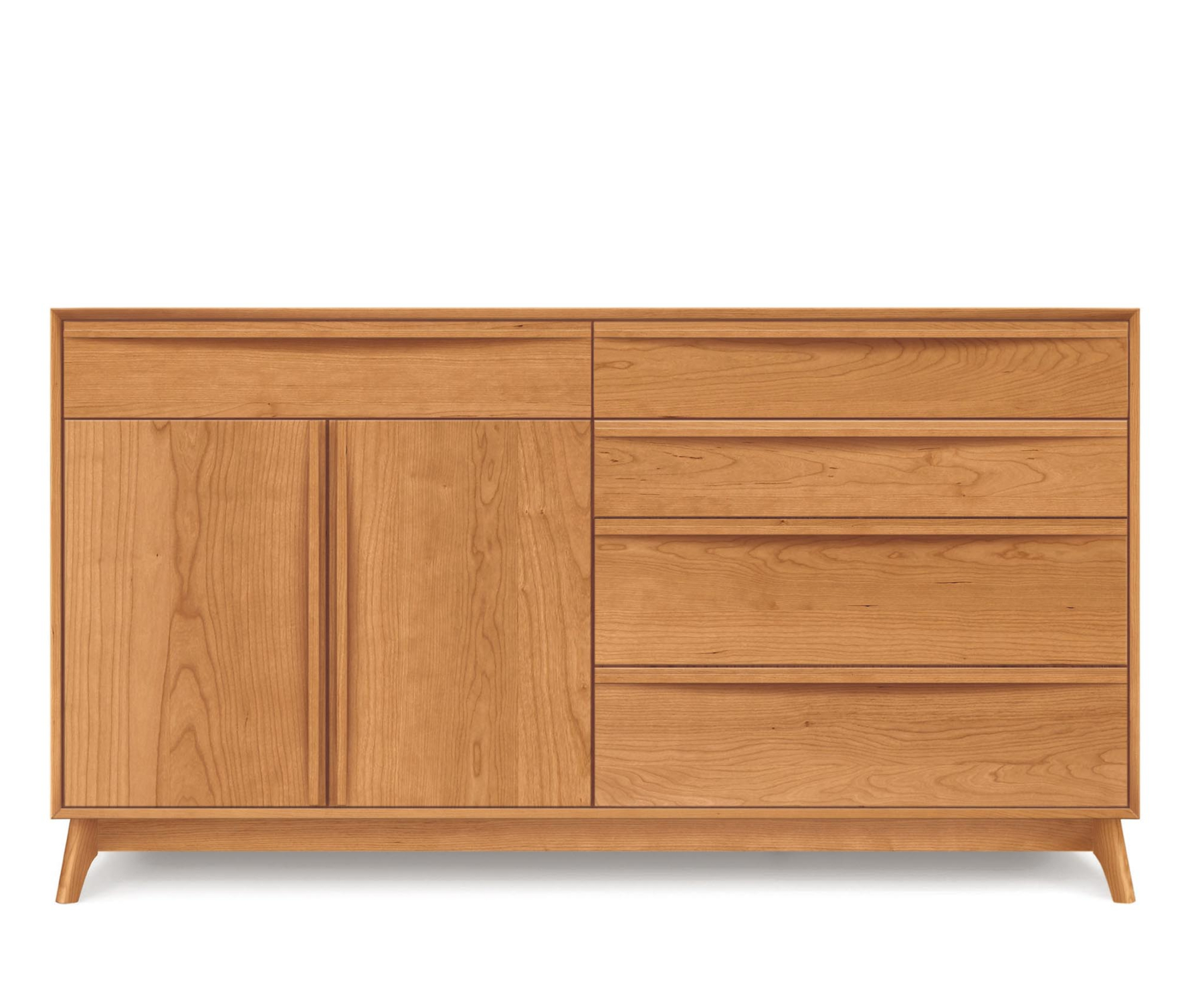 Copeland Catalina 4-Drawer Right, 1-Drawer over 2-Doors Left in Cherry