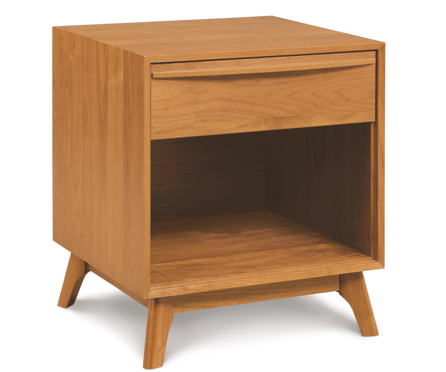 Catalina 1-Drawer Nightstand in Cherry