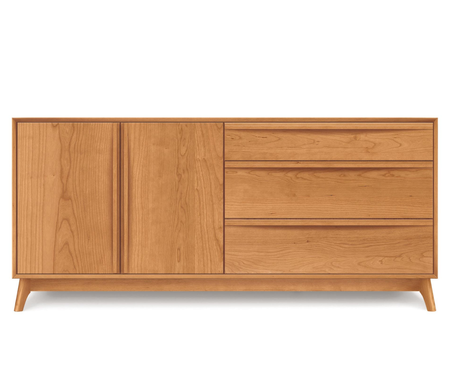 Copeland Catalina 3-Drawers Right and 2-Doors Left in Cherry