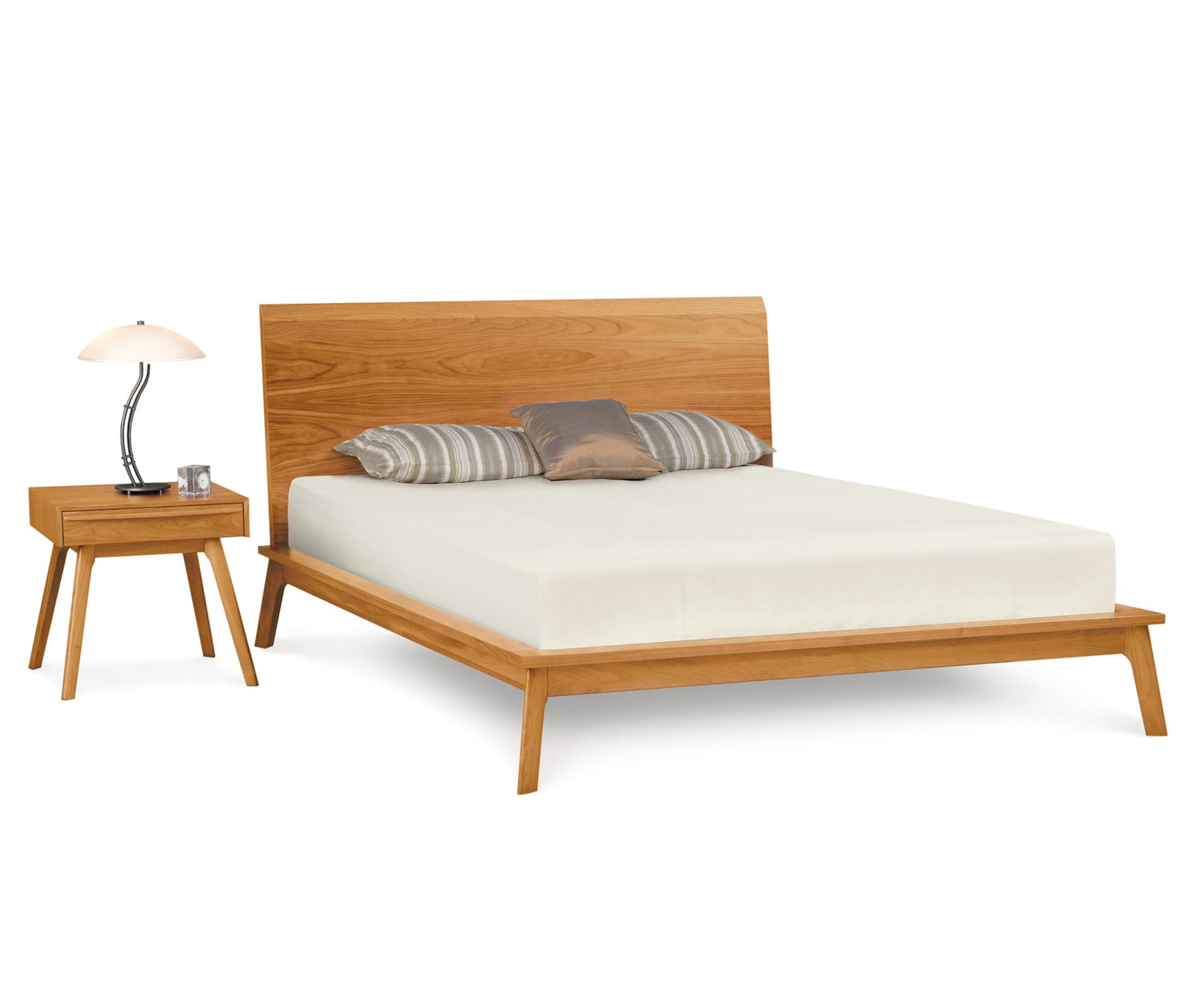 Catalina Panel Bed in Cherry