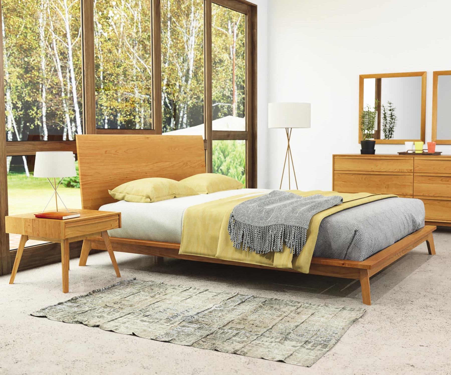 Copeland Catalina Bedroom Collection in Cherry