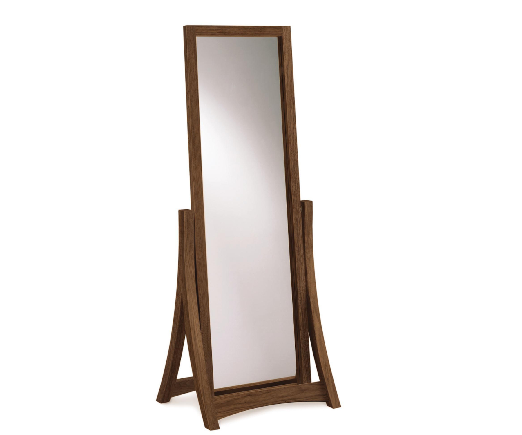 Copeland Floor Mirror in Walnut