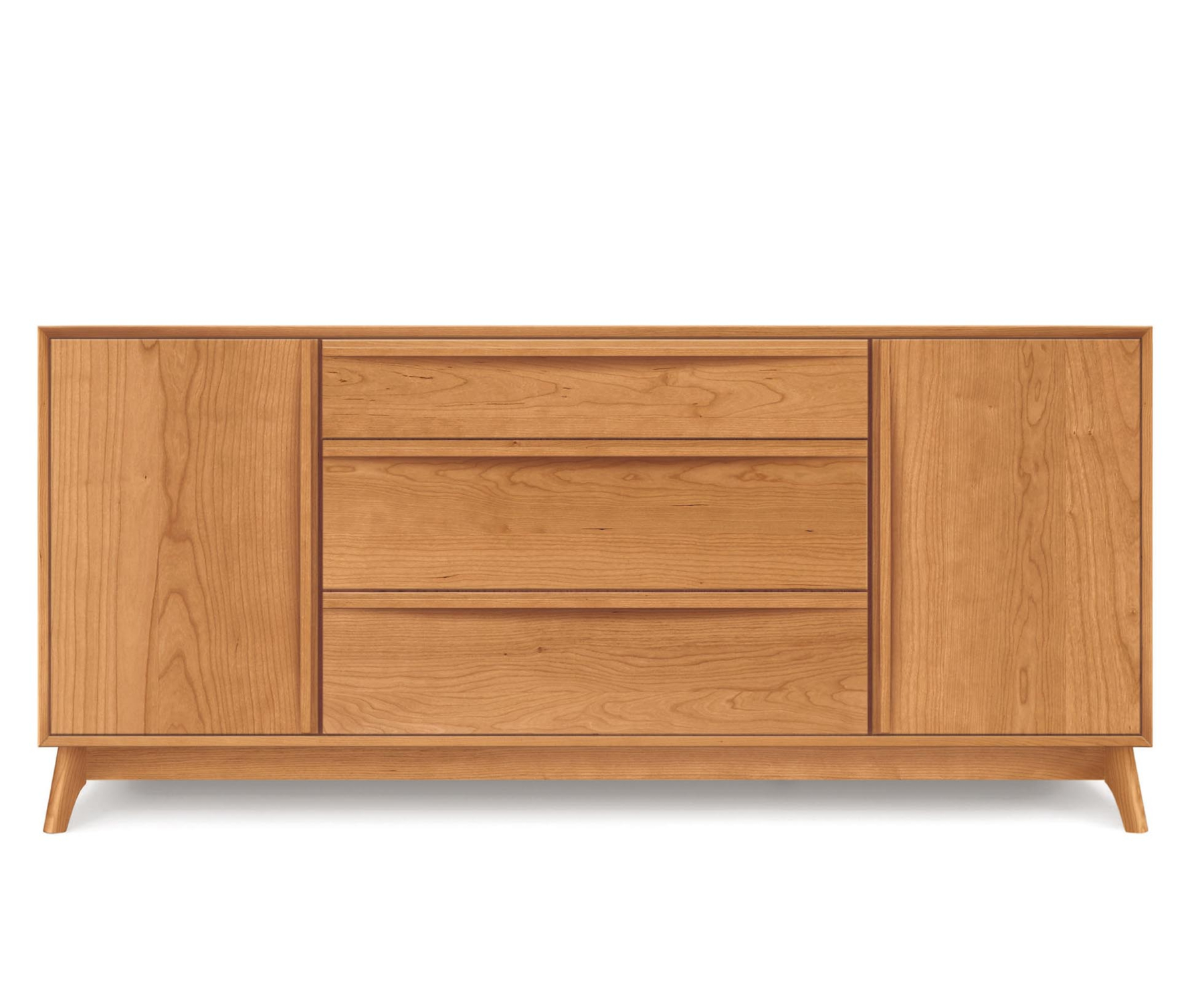 Catalina 3-Drawer in Center and 1-Door either side Buffet in Cherry