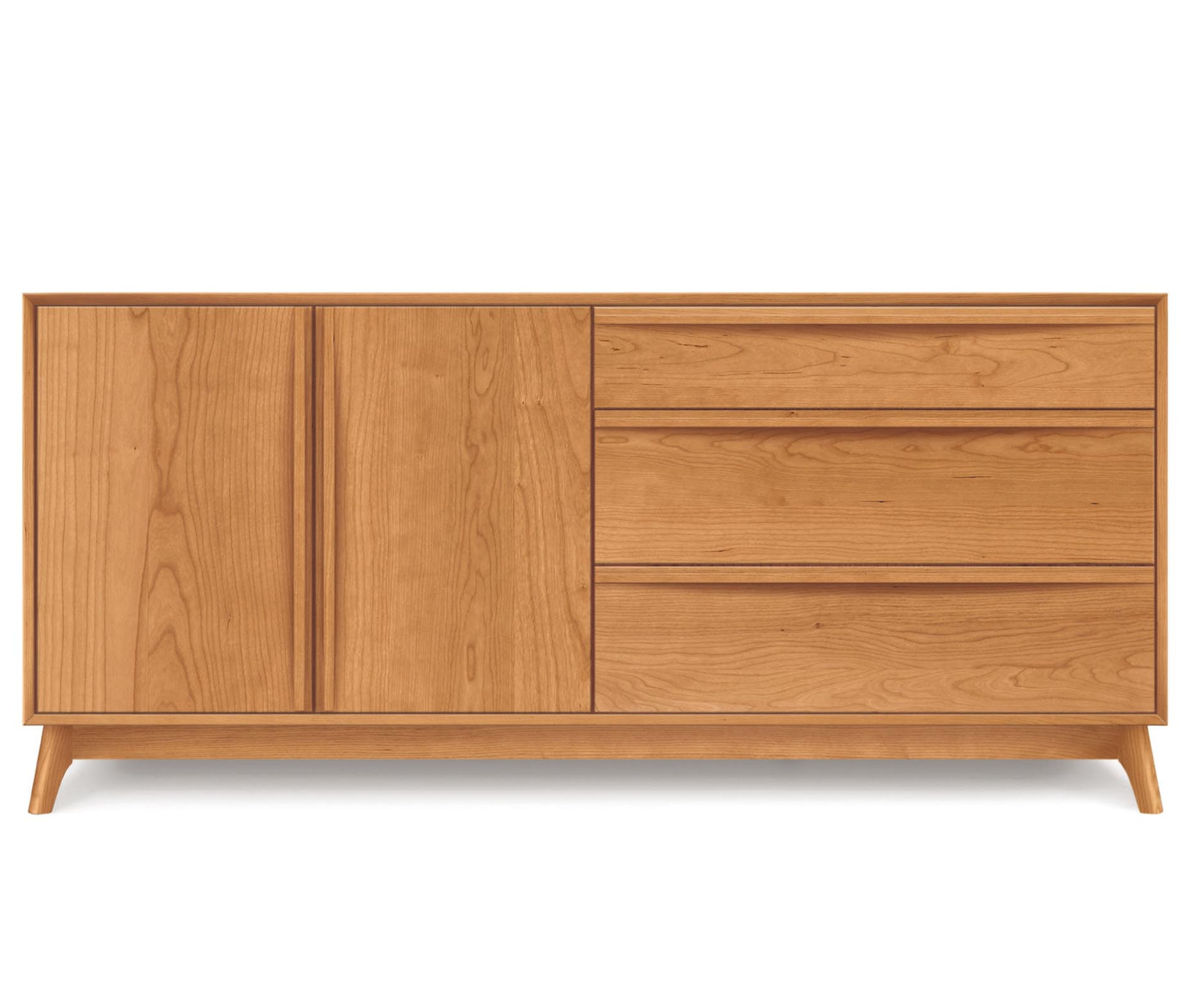 Catalina 3-Drawers Right and 2-Doors Left Buffet in Cherry