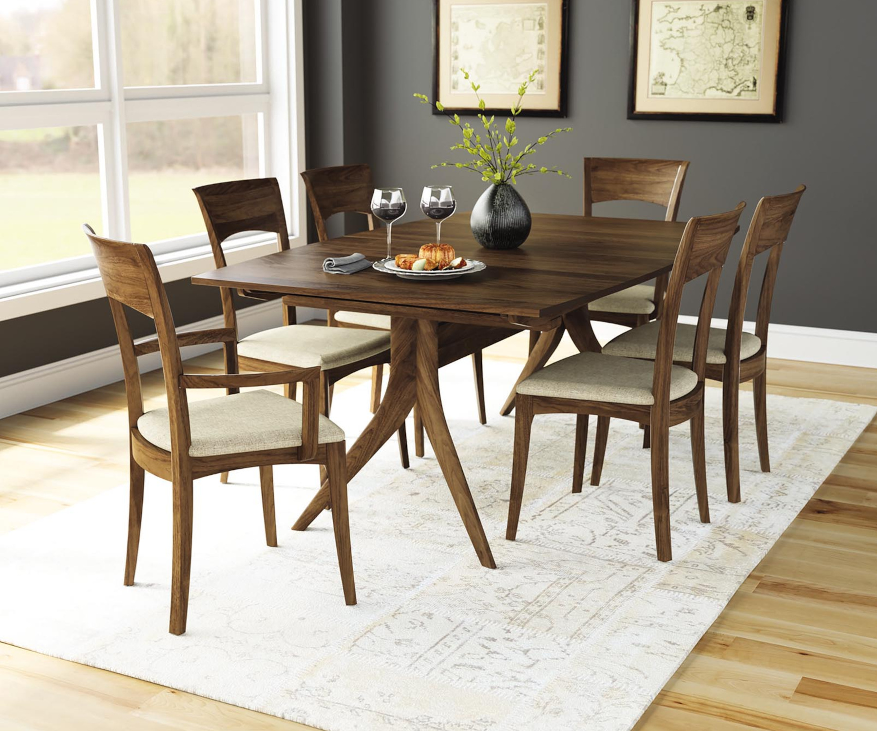 Catalina Extension Table in Walnut