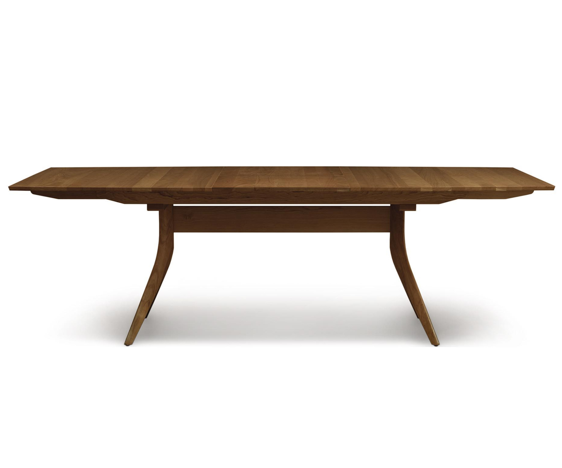 Catalina Trestle Extension Table in Walnut -Open