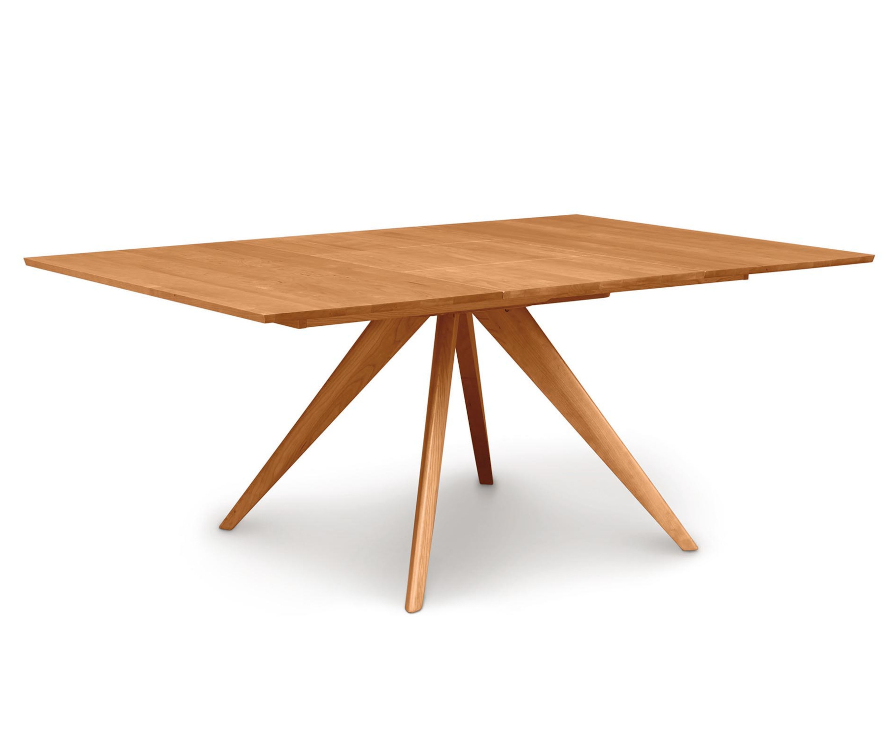 Catalina Square Extension Table in Cherry - Open
