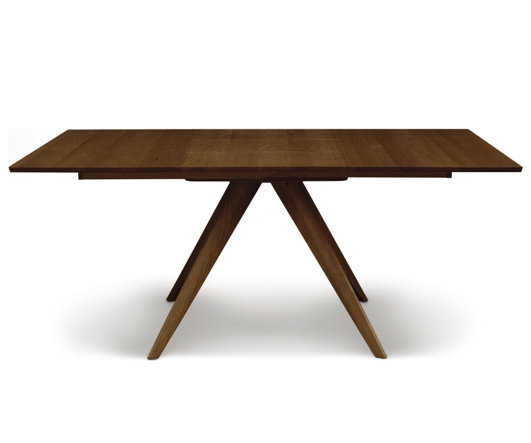 Catalina Square Extension Table in Walnut - Open