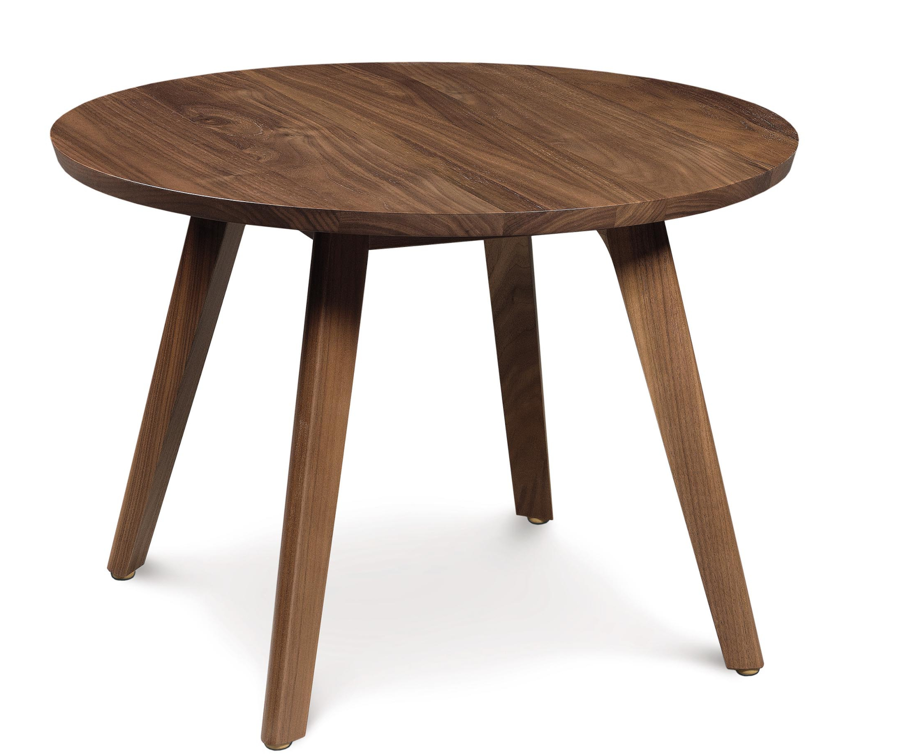 Catalina Round End Table in Walnut