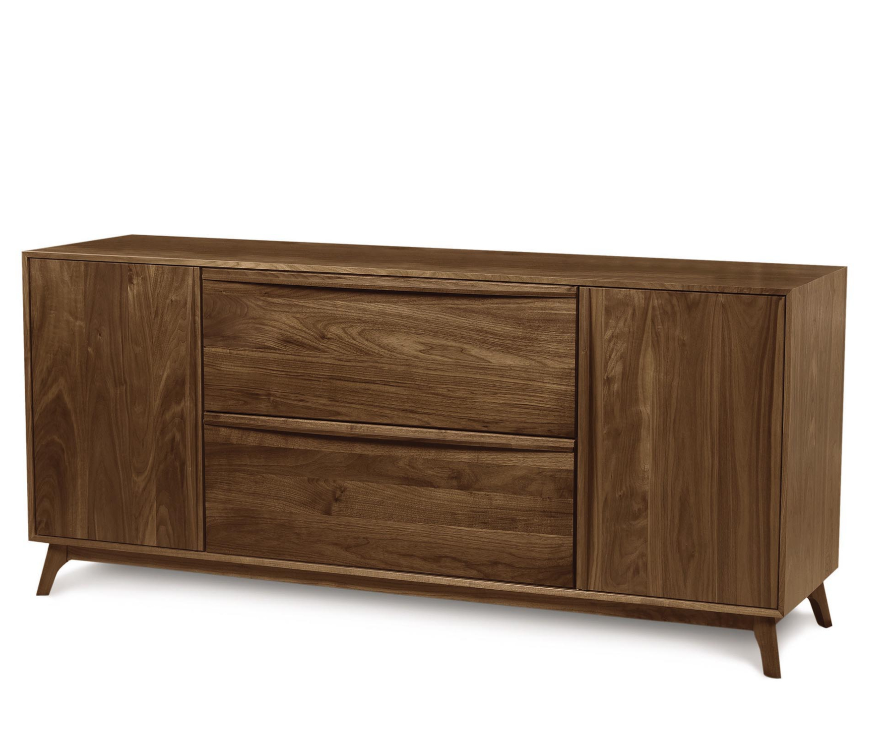 Catalina File Credenza in Walnut