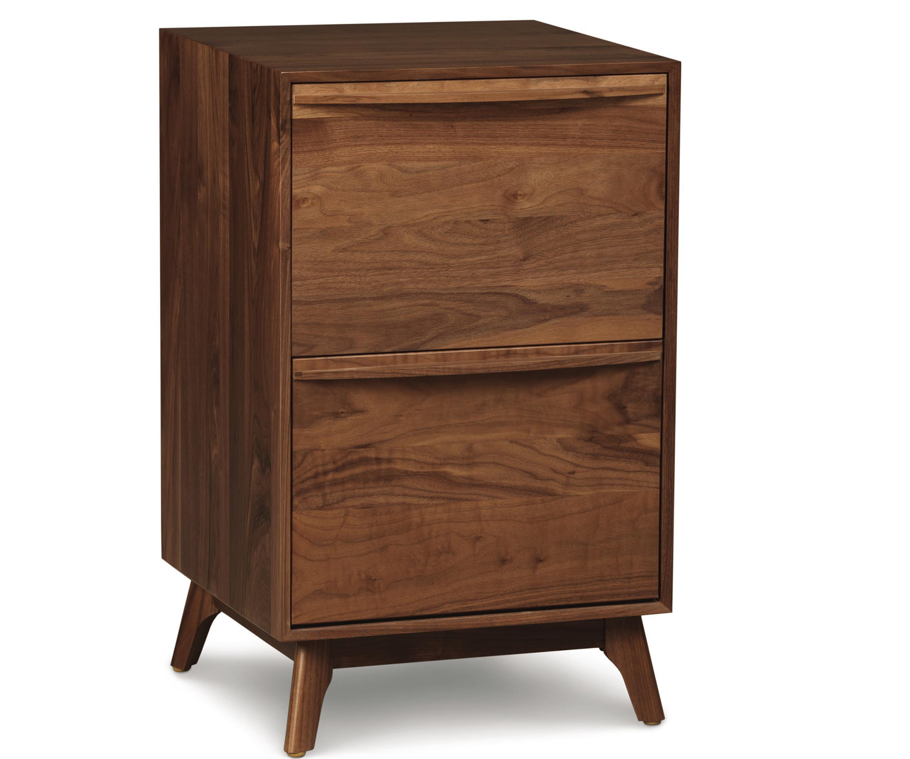 Catalina Narrow File Cabinet in Walnut