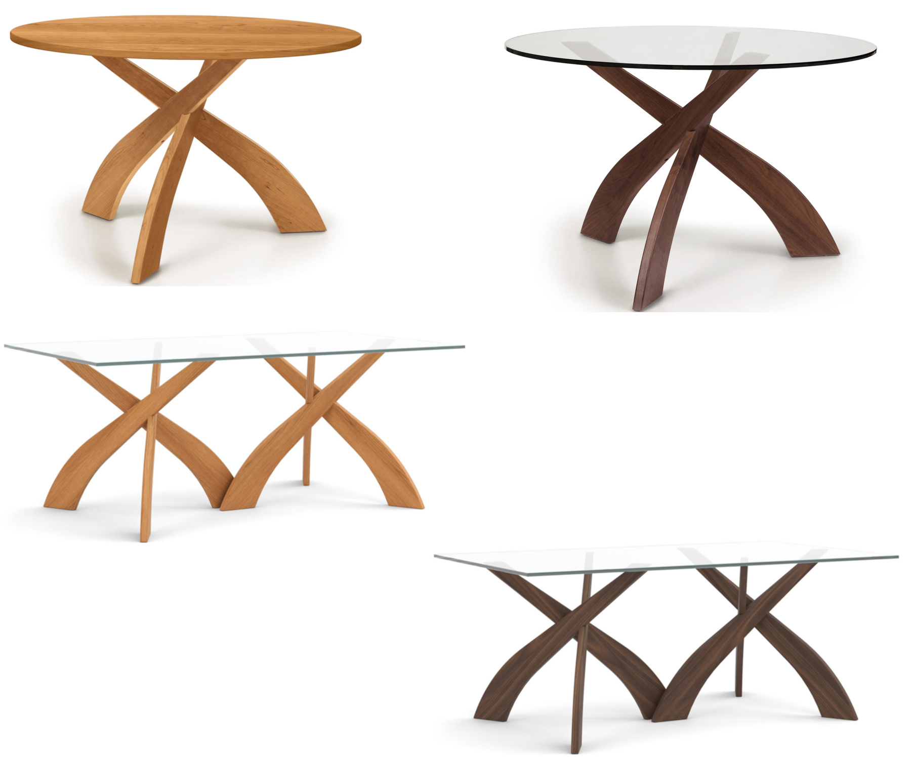 Entwine Fixed Top Dining Tables by Copeland