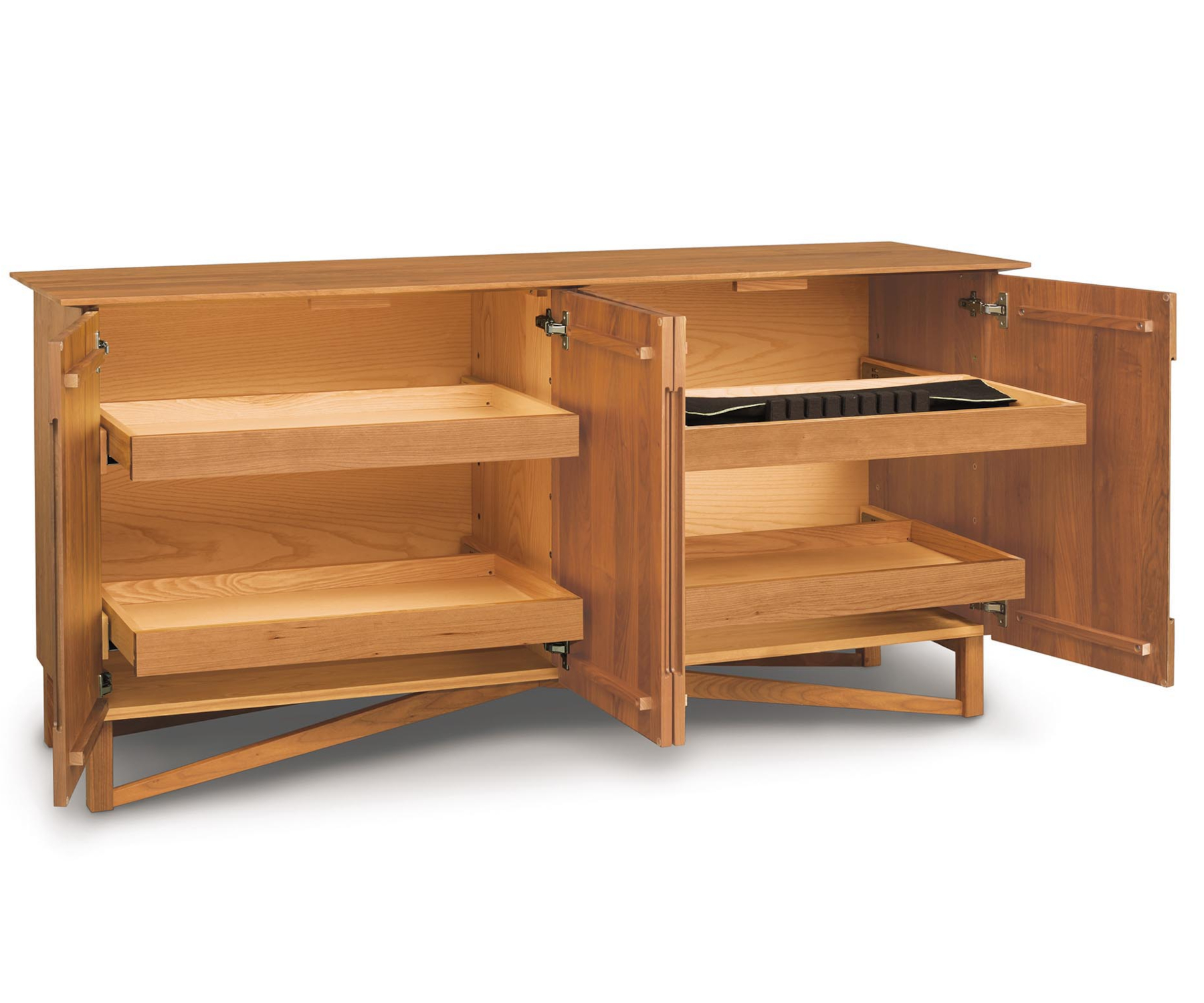 Exeter Buffet in Cherry - Open