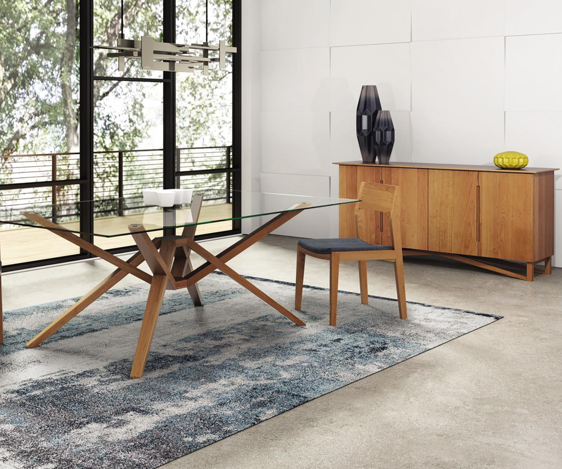 Exeter Buffet in Cherry with Exeter Table