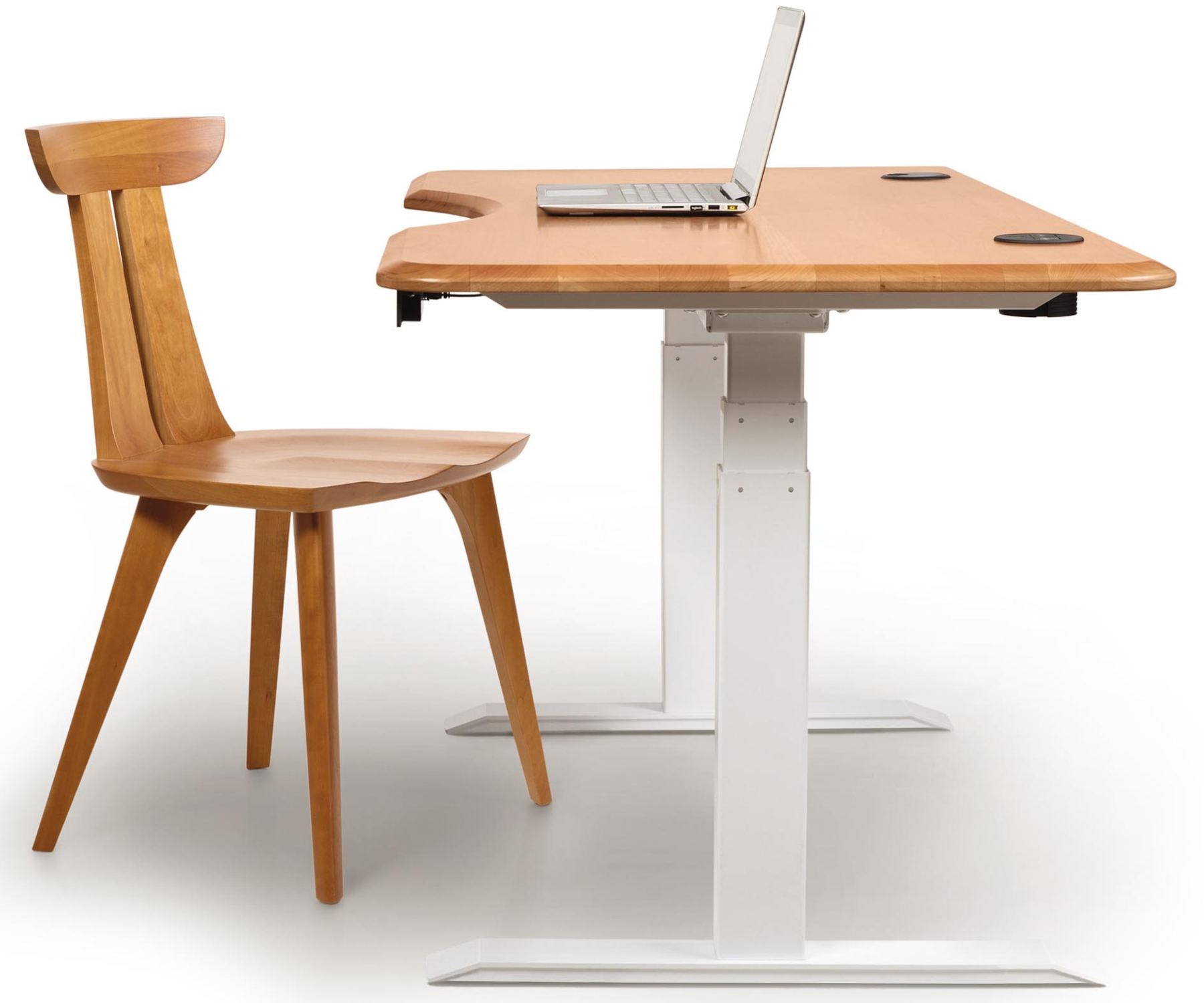 Invigo Desk in Natural Cherry with Copeland Estelle Chair