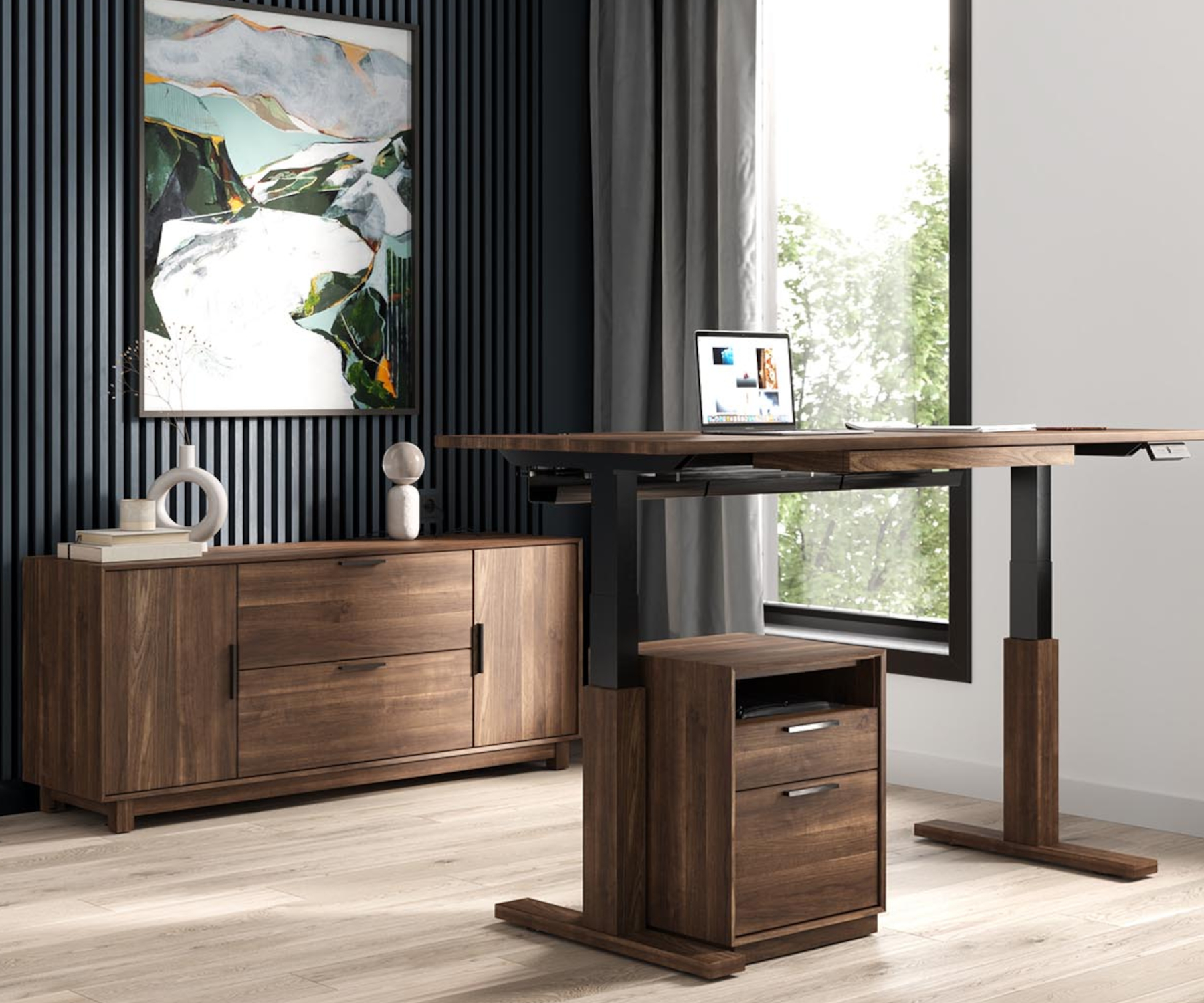 Linear Office Storage by Copeland