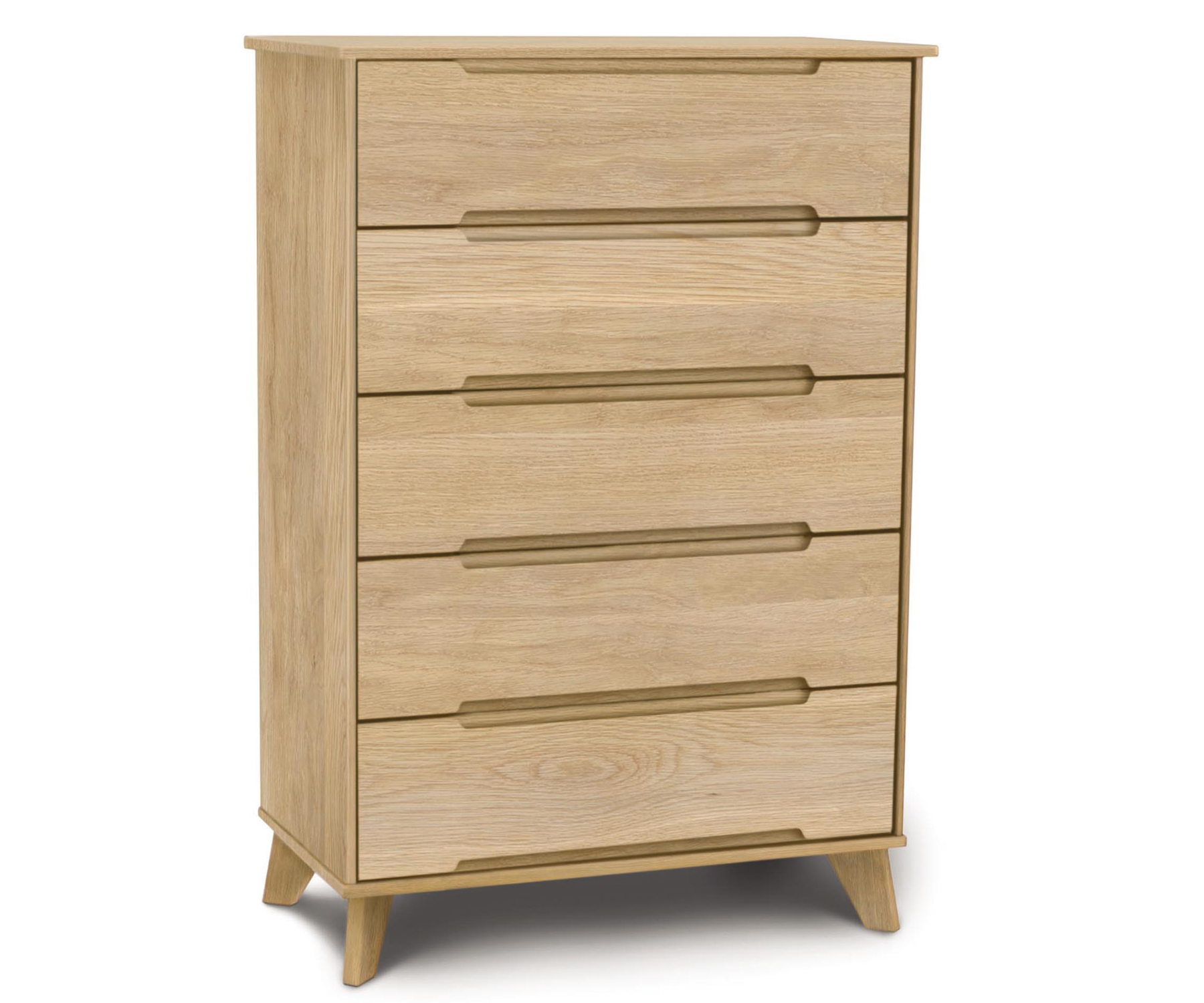 Linn 5-Drawer Wide in Oak