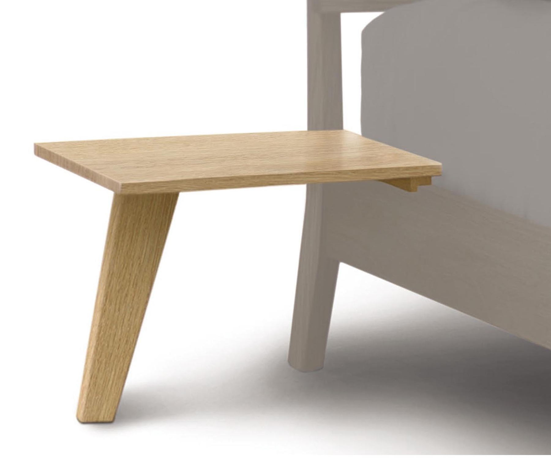 Linn Attached Nightstand in Oak