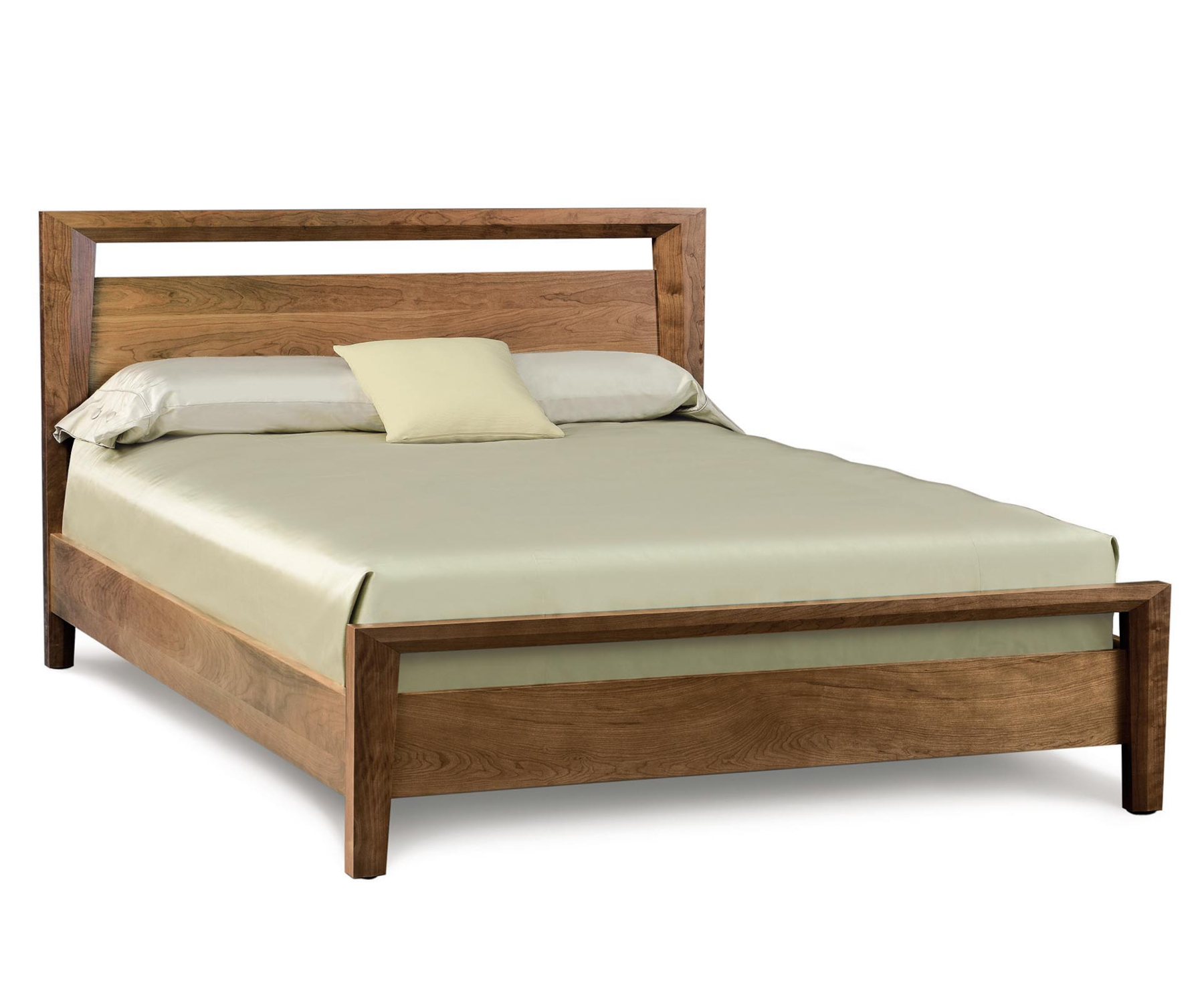 Mansfield Bed in Walnut with 40" Headboard
