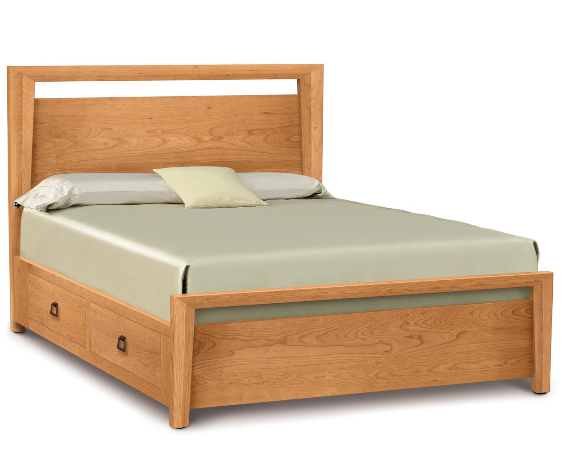Mansfield Storage Bed in Cherry with 49" Headboard