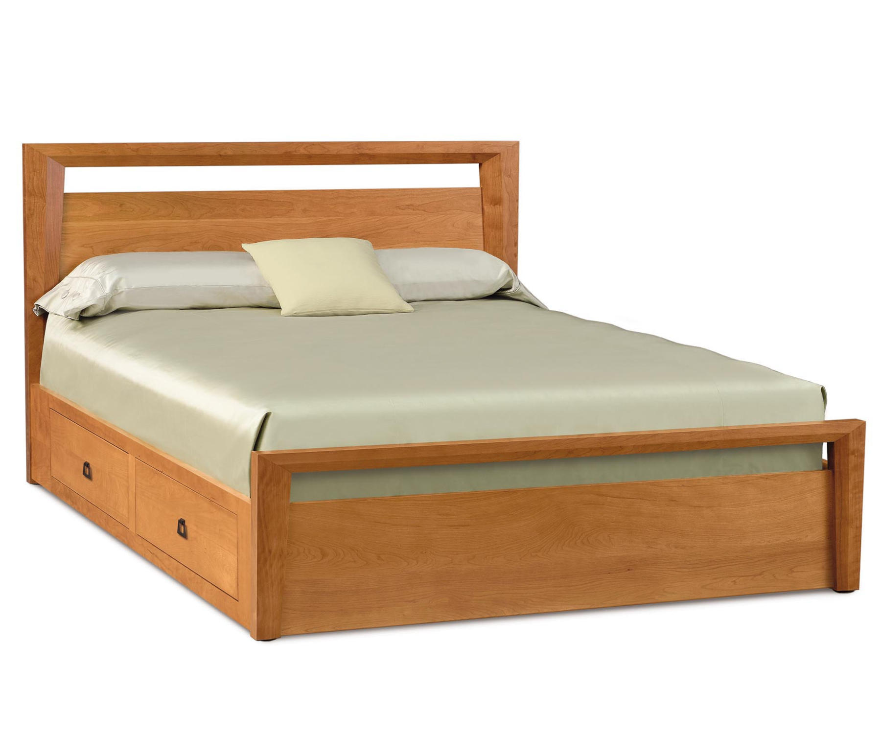 Mansfield Storage Bed in Cherry with 40" Headboard