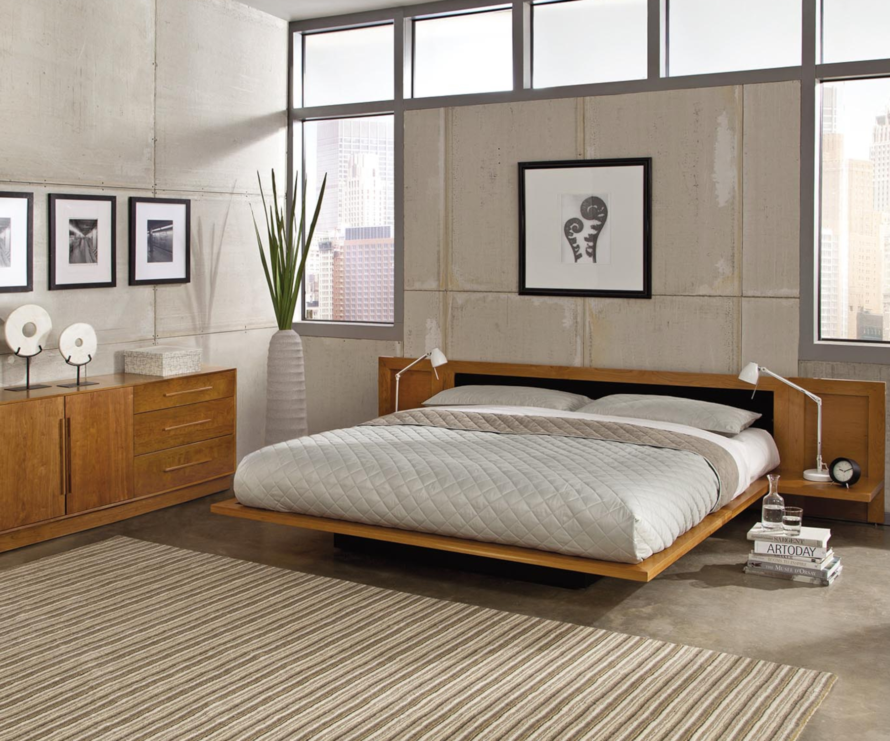 Moduluxe Bedroom Collection in Cherry