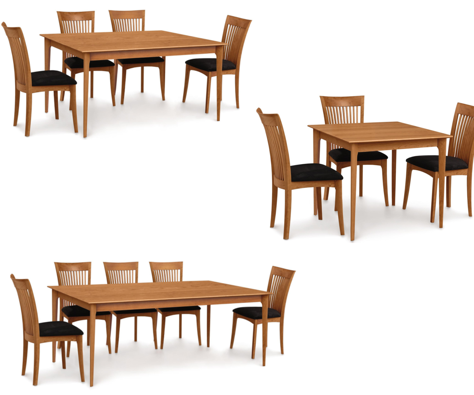 Sarah Fixed Top Dining Tables by Copeland