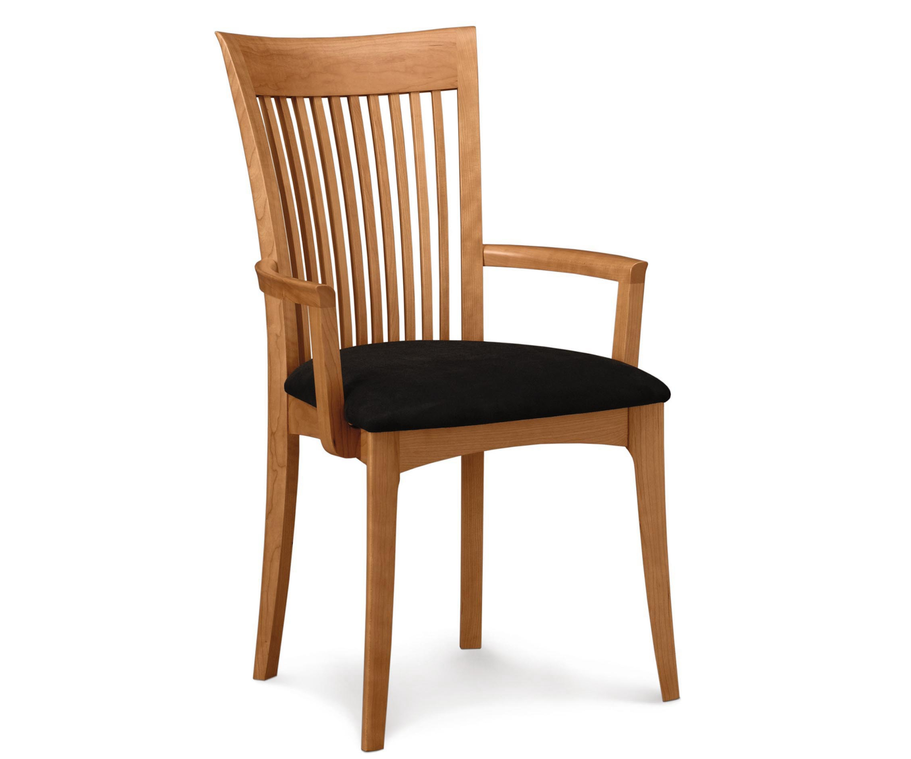 Sarah Upholstered Arm Chair in Cherry