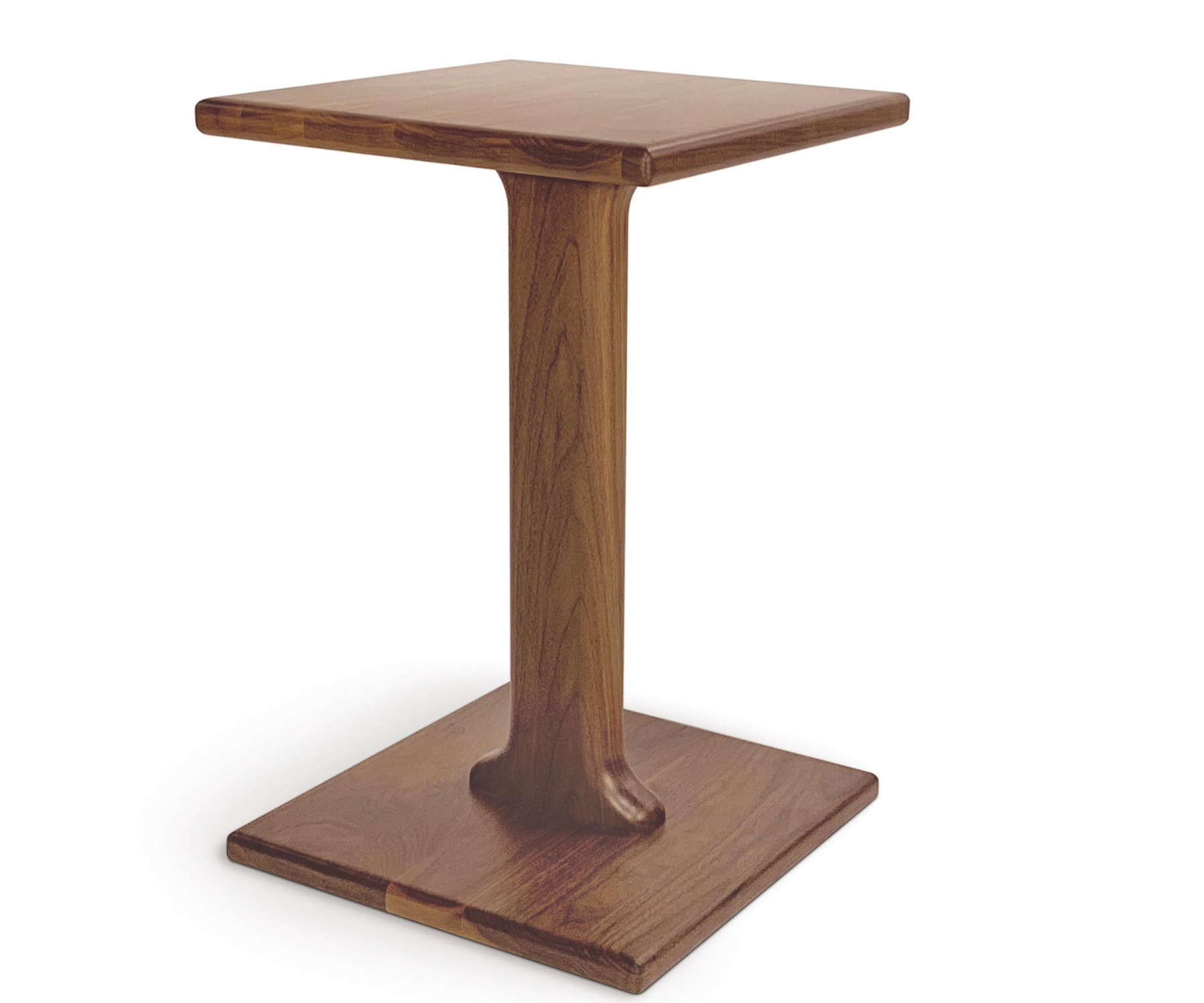 Sierra Chairside End Table in Walnut