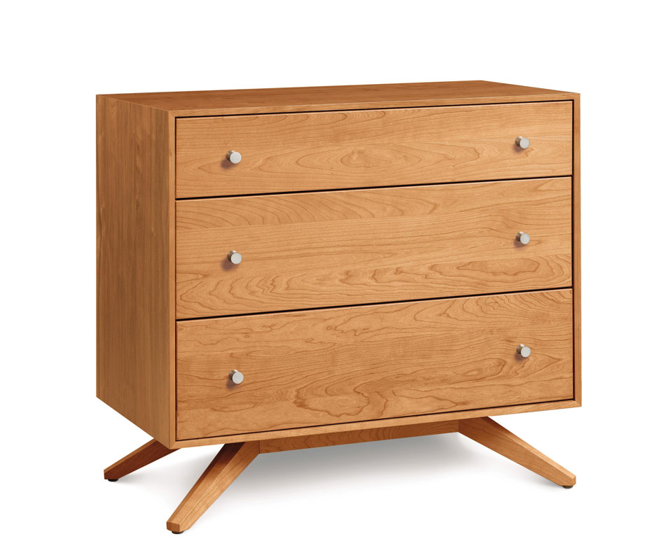 Copeland Astrid 3 Drawer Chest in Cherry