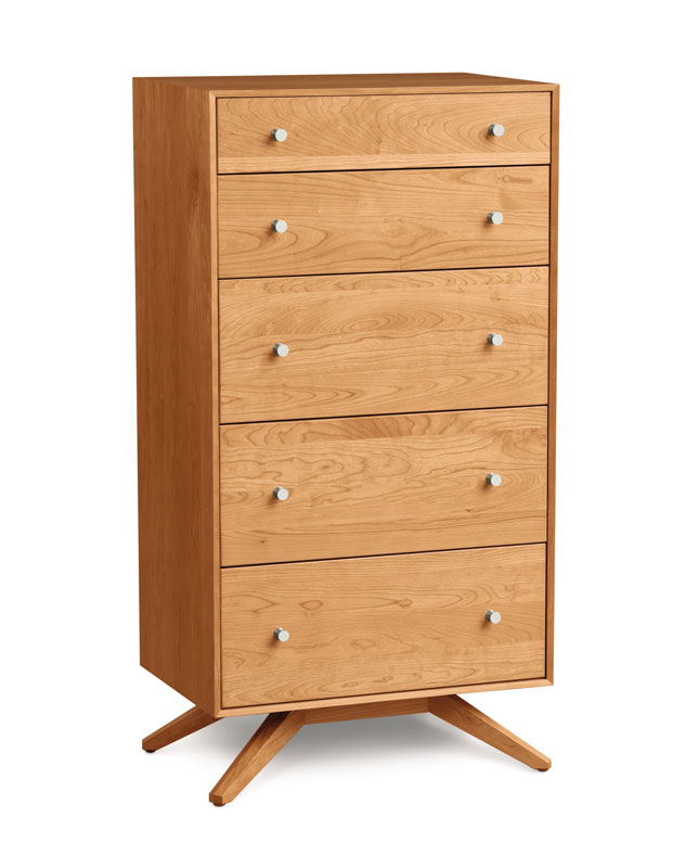 Copeland Astrid 5 Drawer Chest in Cherry