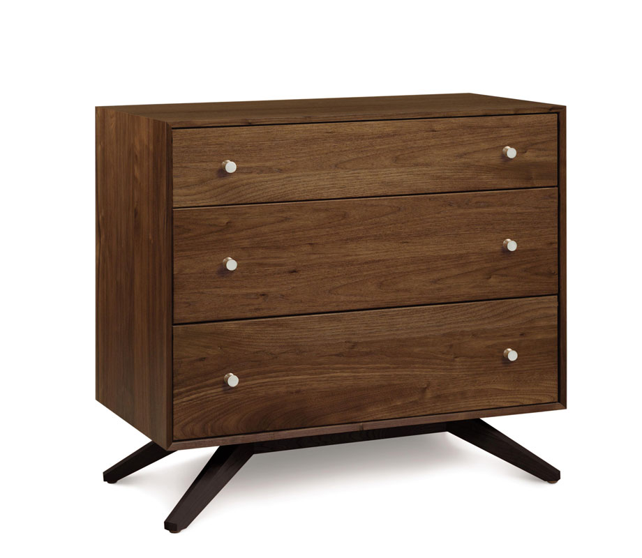 Copeland Astrid 3 Drawer Chest in Walnut