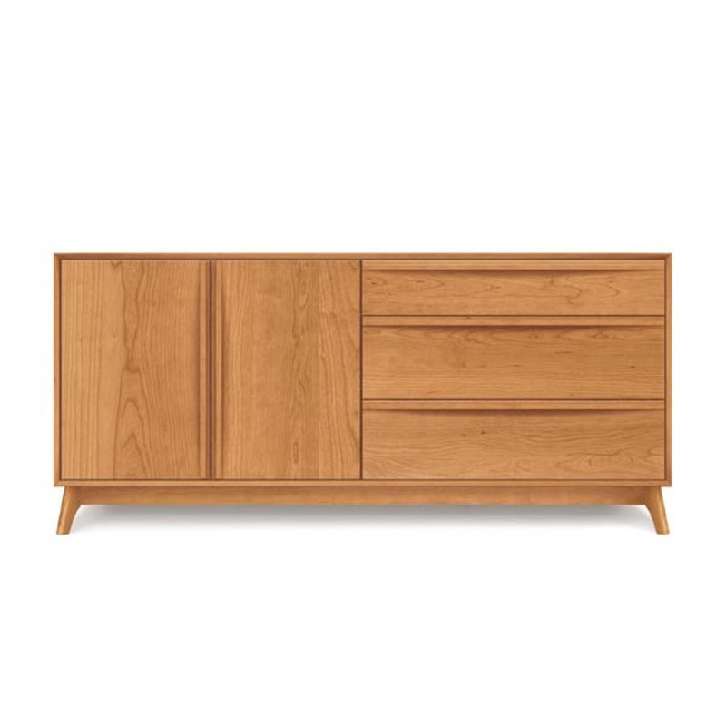 Copeland Catalina 3 Drawers on Right, 2 Doors on Left Dresser in Cherry