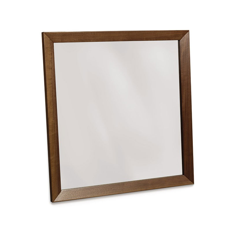 Catalina Wall Mirror in Walnut