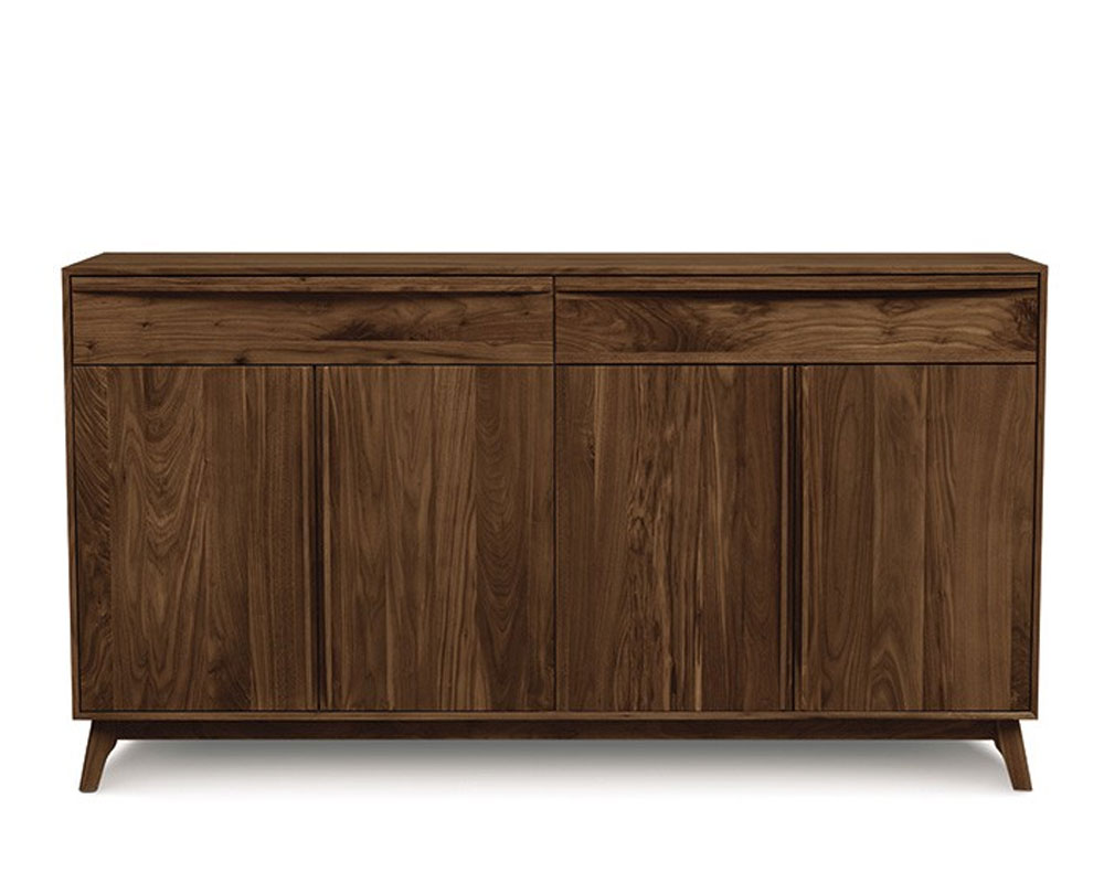 Copeland Catalina 2 Drawers Over 4 Doors Buffet in Walnut