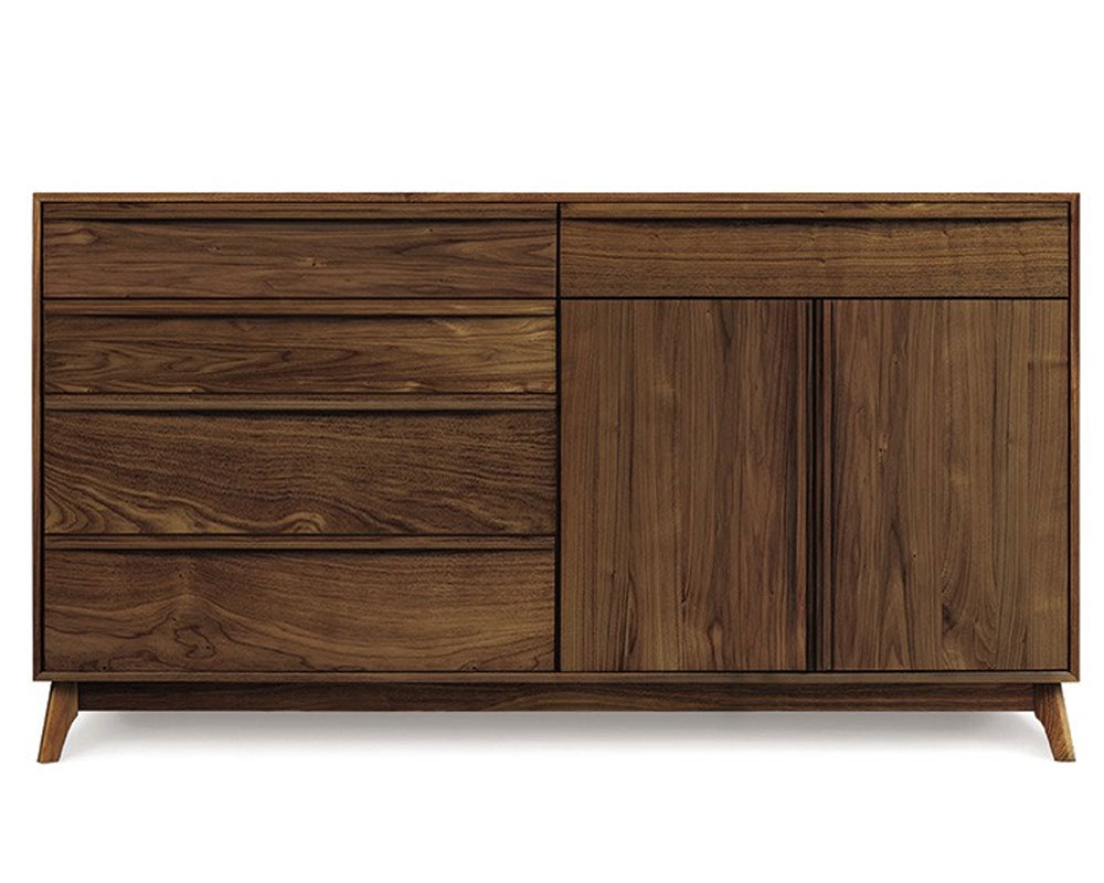 Copeland Catalina Buffet with 4 Drawers on Left, 1 Drawer Over 2 Doors on Right 