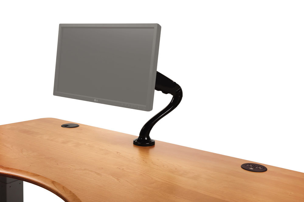 Invigo Desk with Monitor Arm Accessory