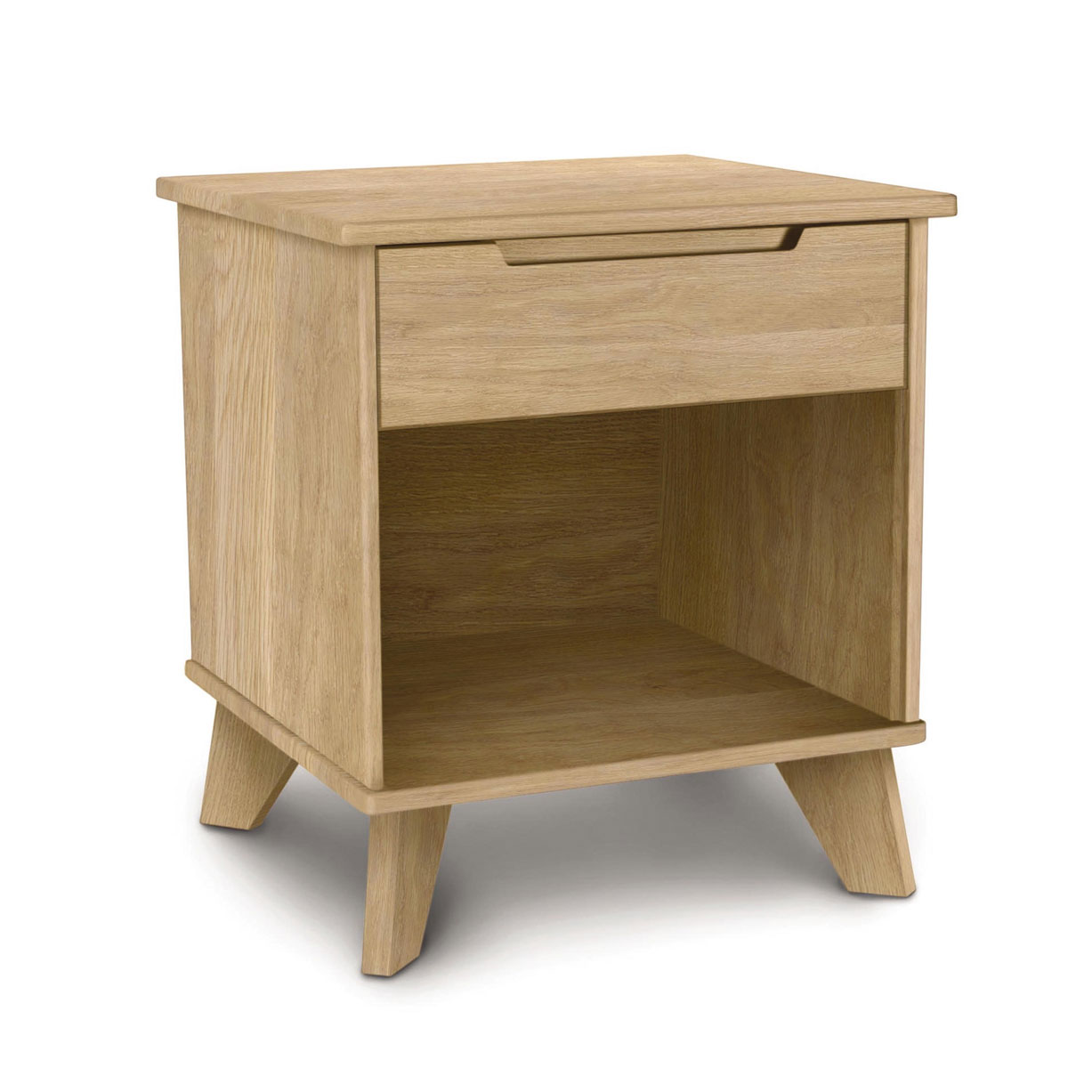 Copeland Linn One Drawer Nightstand in Oak