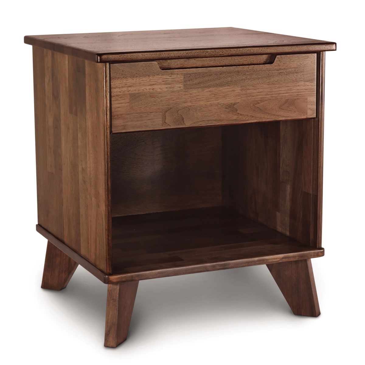 Copeland Linn One Drawer Nightstand in Walnut