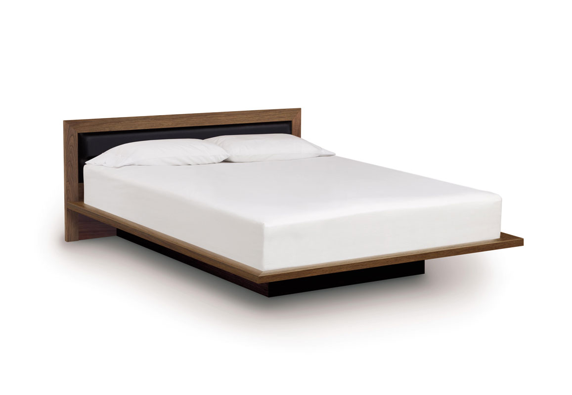 Copeland Moduluxe 29 inch High Plinth Base Bed with Upholstered Headboard