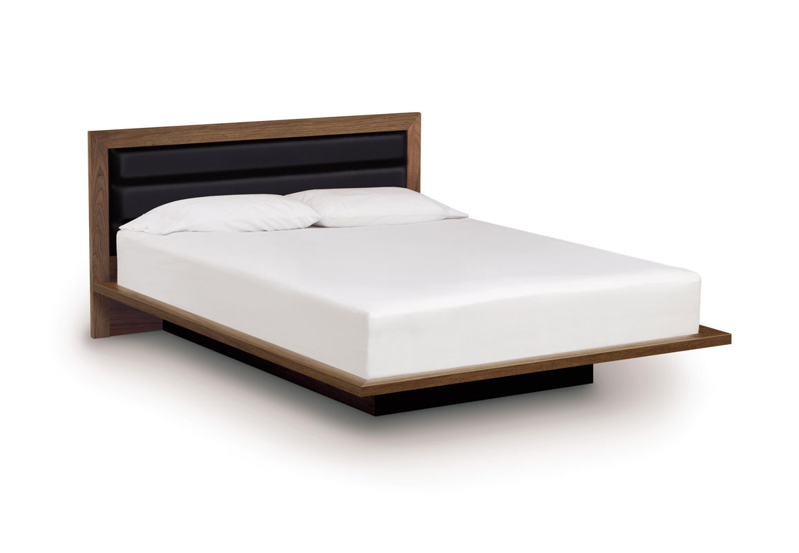 Copeland Moduluxe 35 inch High Plinth Base Bed with Upholstered Headboard
