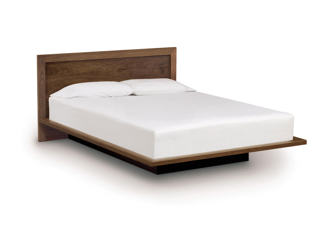 Copeland Moduluxe 35 inch High Plinth Base Bed with Clapboard Headboard