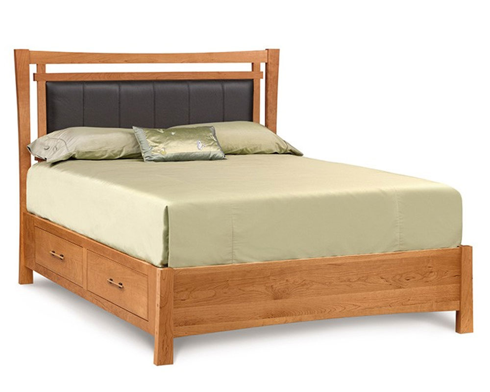 Copeland Monterey Storage Bed with Upholstered Panel