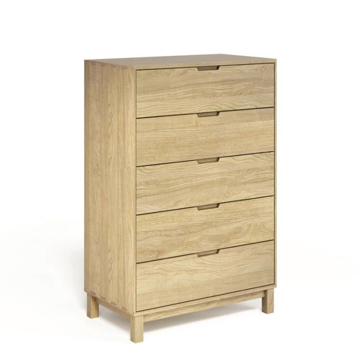 Copeland Oslo 5 Drawer Wide Chest in Oak