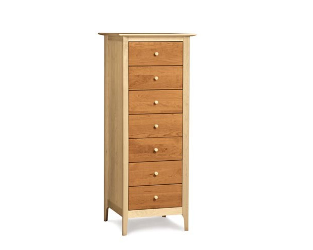 Copeland Sarah 7 Drawer Chest in Cherry/Maple 