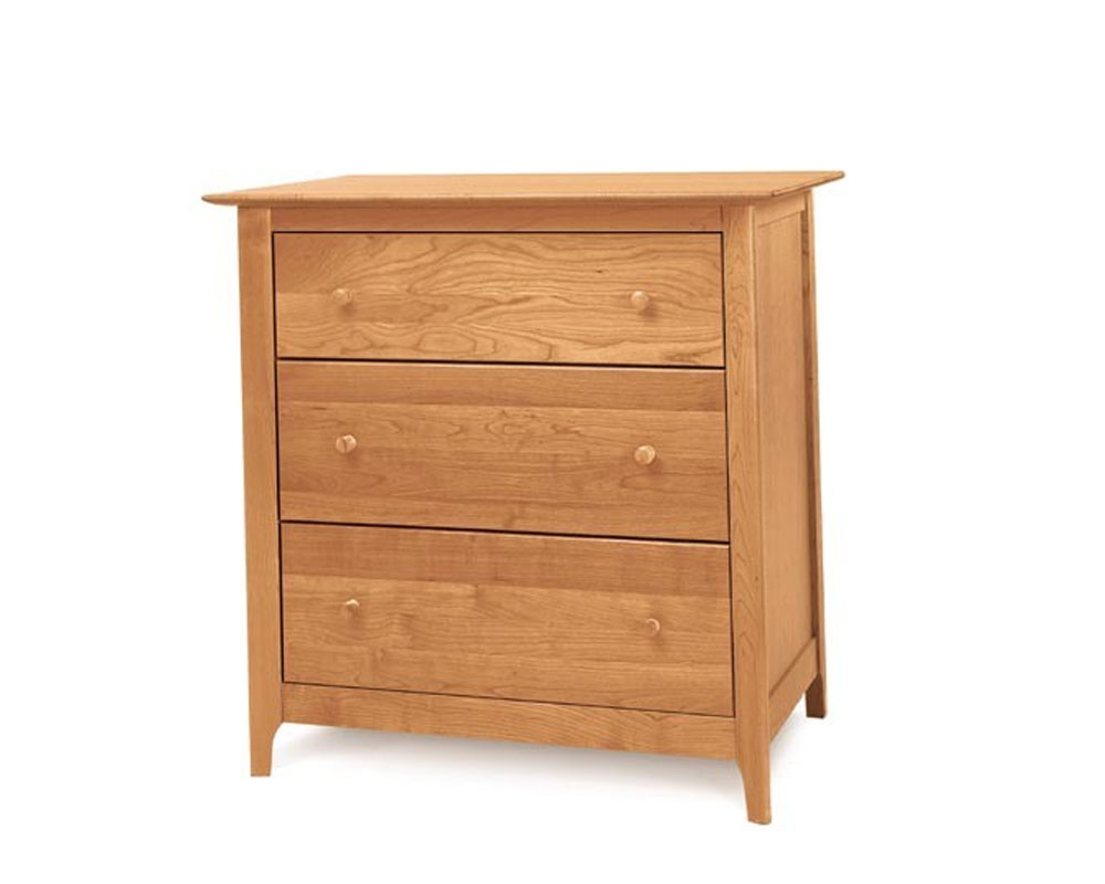 Copeland Sarah 3 Drawer Nightstand in Cherry 